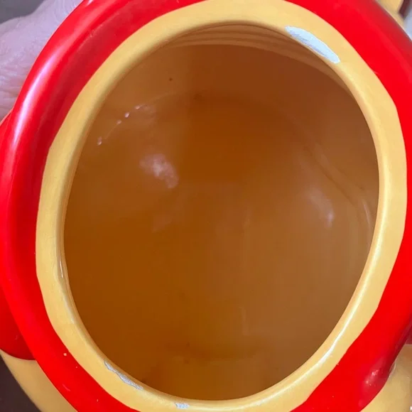 Yellow and Red Winnie the Pooh Cookie Jar - Picture 4 of 7